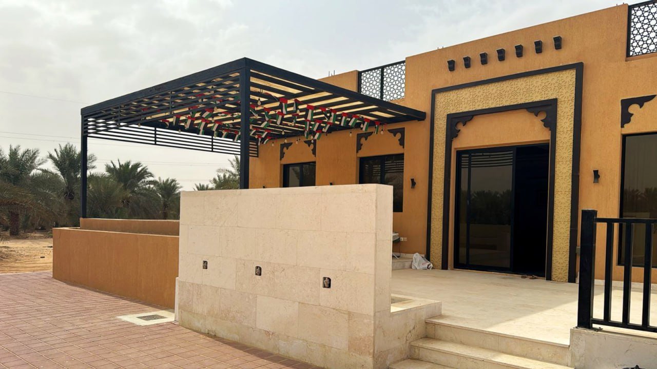 Outdoor setting and landscape by Tech Structure