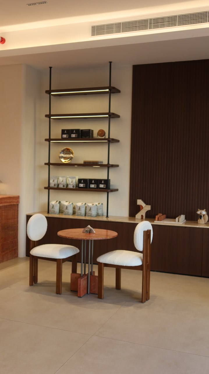 Custom shelving and counter fit-out